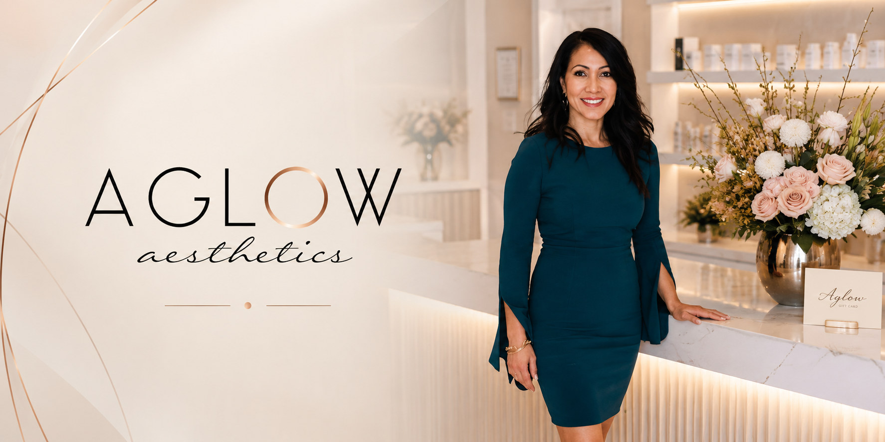 Aglow Aesthetics Website and Branding