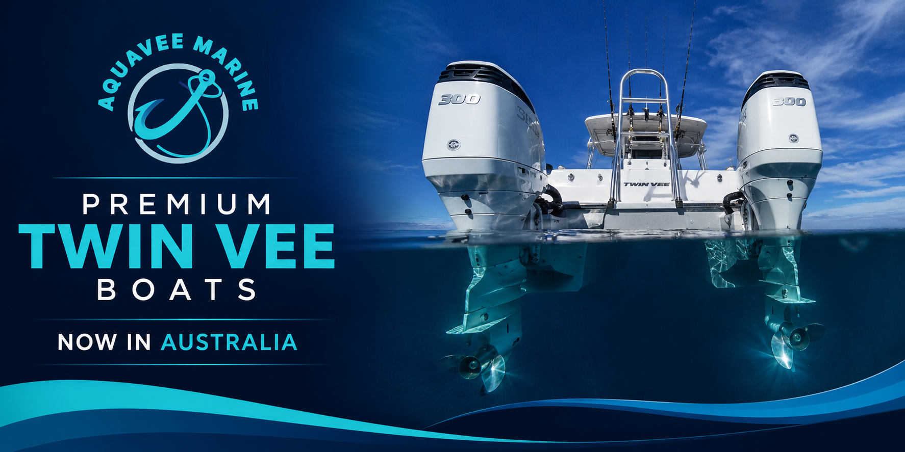 Aquavee Marine Twin Vee Boat Launch Australia