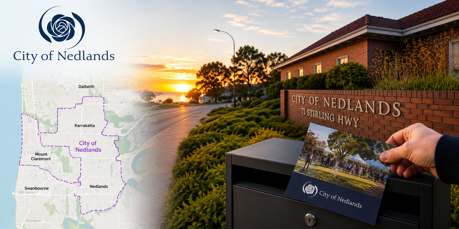 City of Nedlands Community Event Flyer Distribution