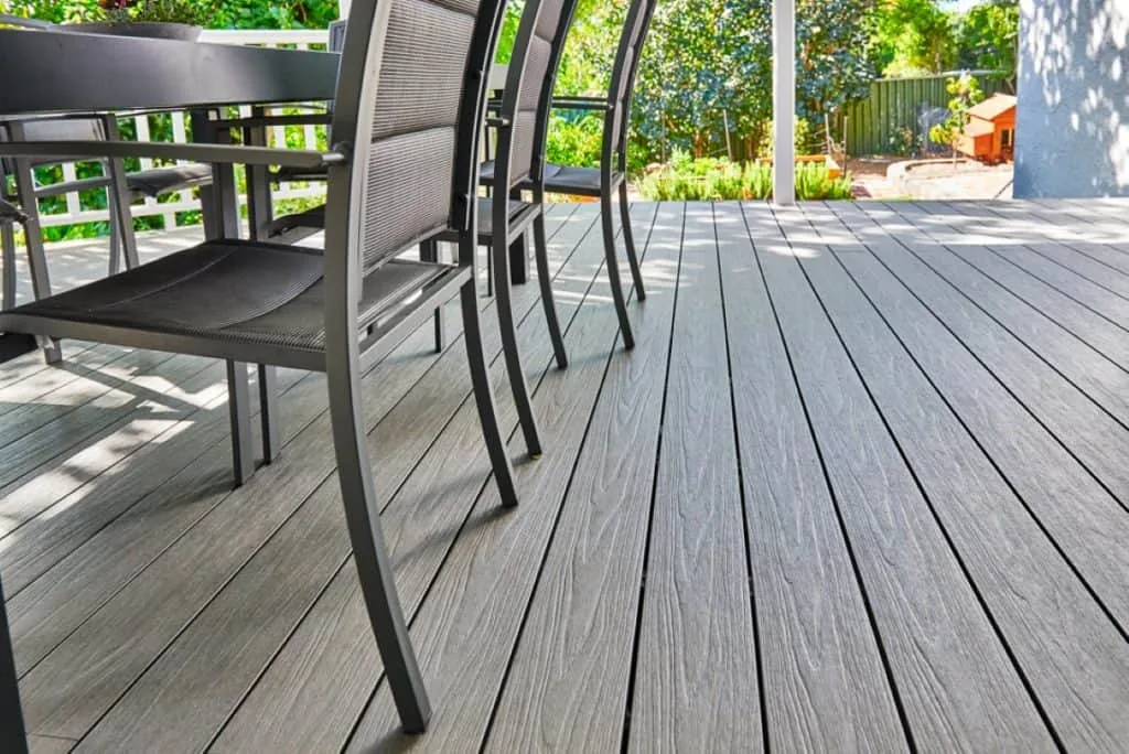 Timber decking supplied by Austim