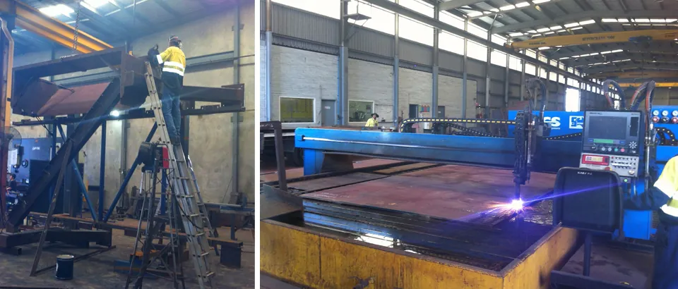 Fabrication in the H&B workshop – H&B Mining