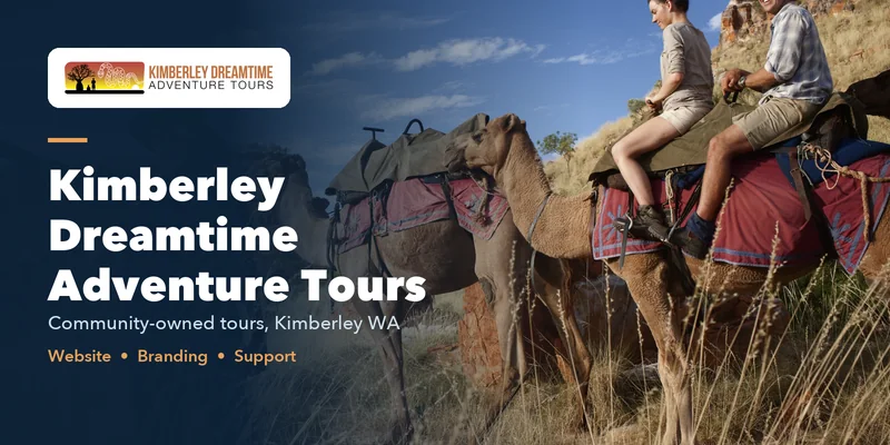 Kimberley Dreamtime Adventure Tours project by Ocean Website Design