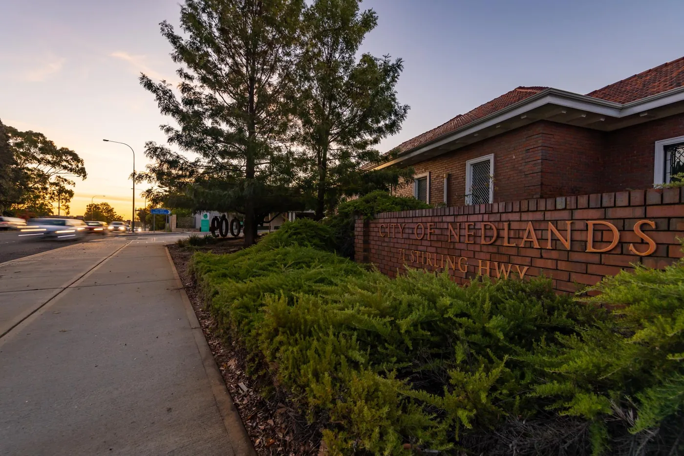 City of Nedlands streetscape