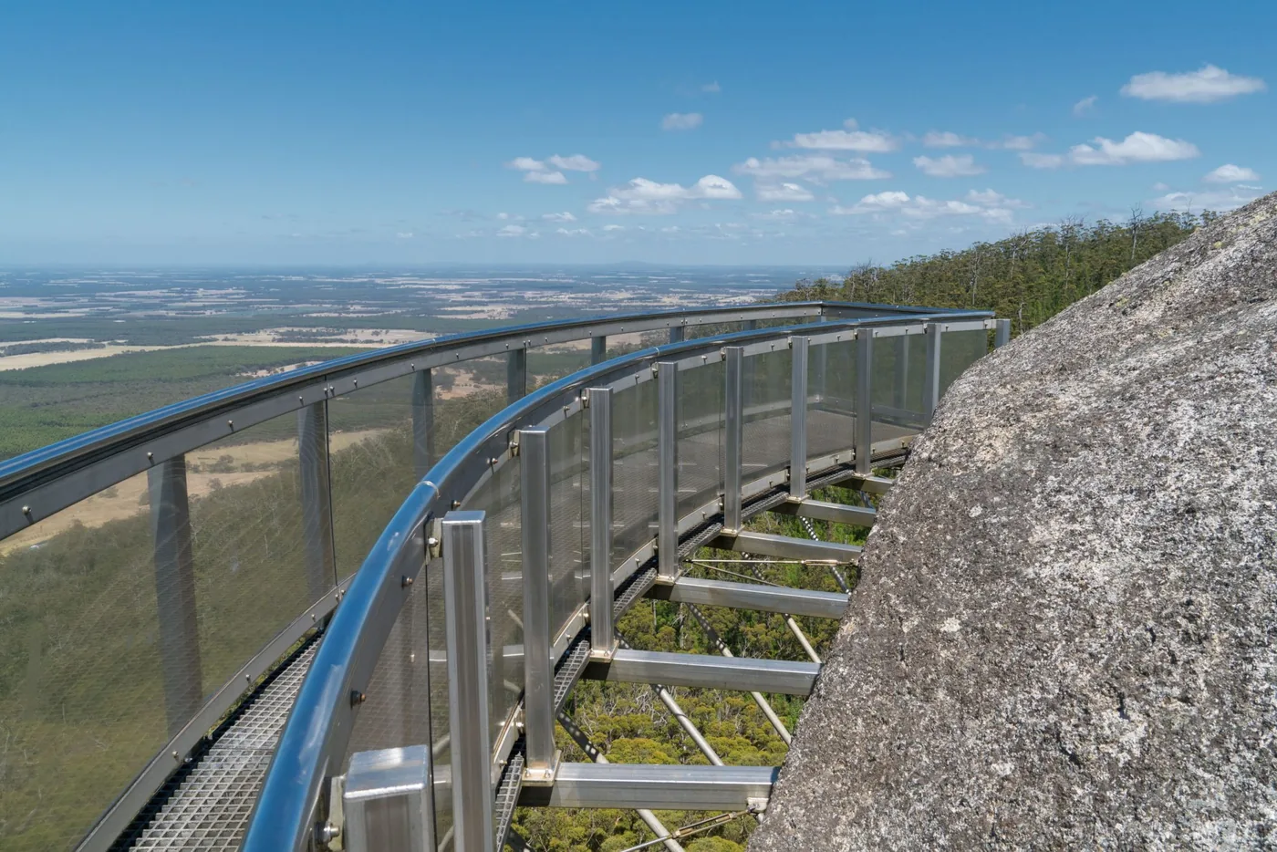 The Granite Skywalk at Castle Rock in the Porongurup Range