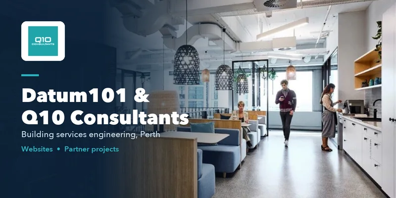 Datum101 & Q10 Consultants project by Ocean Website Design