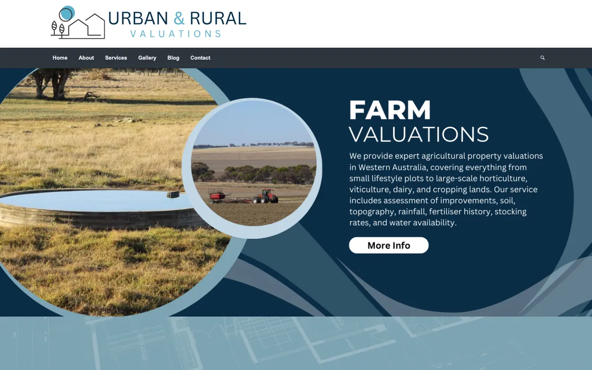 The Urban & Rural Valuations website – Urban & Rural Valuations